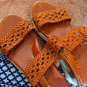 Rust/🤎 8.5 strappy Sandals
